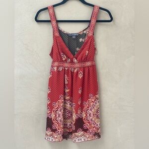 Twenty one Women's Red Sleeveless Dress Size M